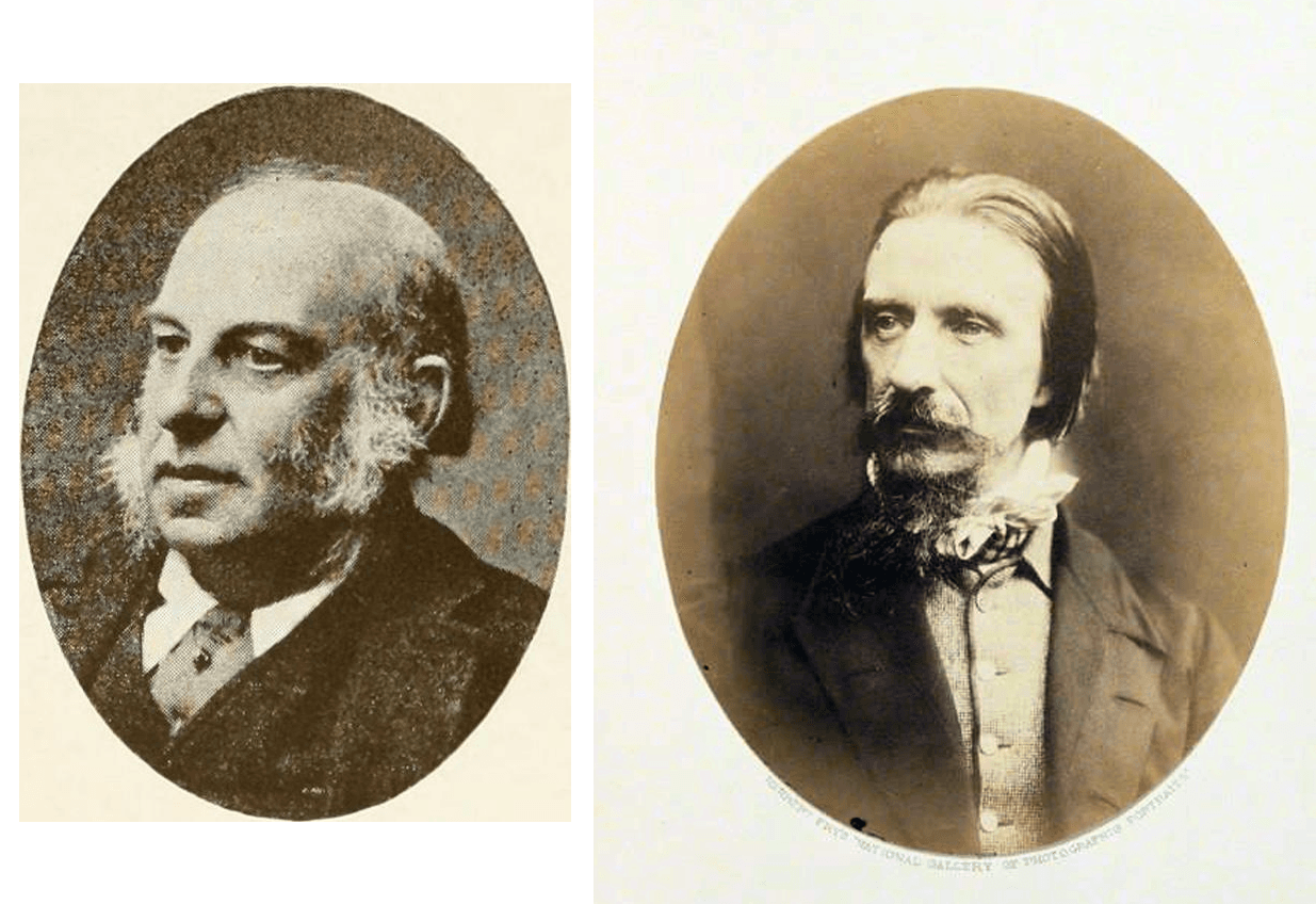 Percy Bunting and Frank Newman